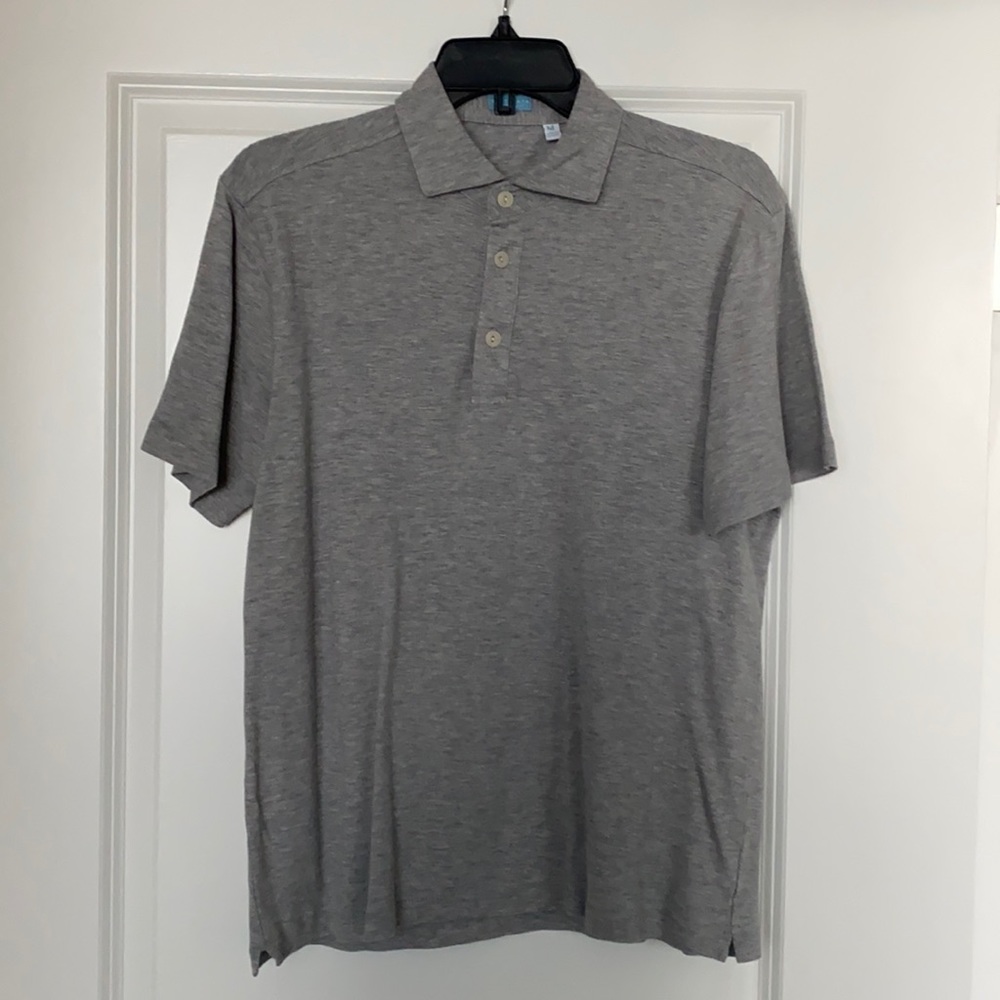 CULTURATA Men’s Gray Polo Sz M